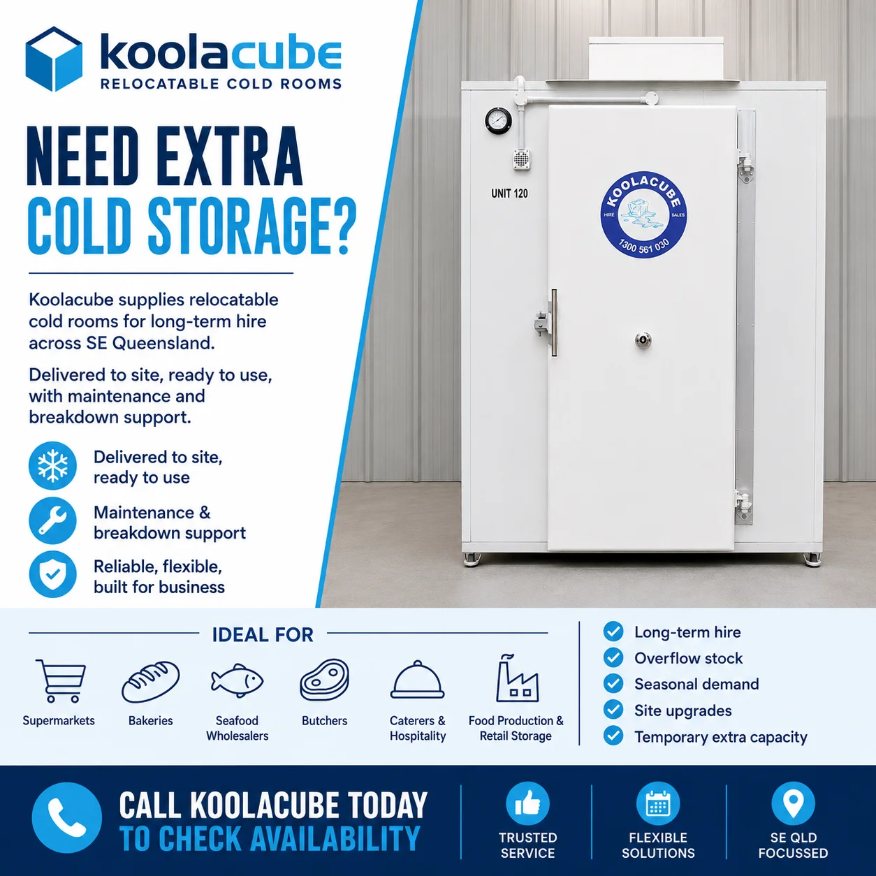 Need Extra Cold Storage? When a Relocatable Cold Room Is the Right Answer